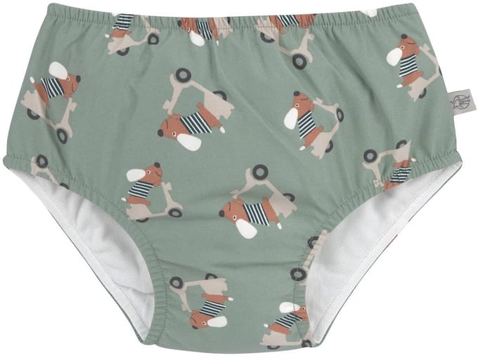 Lässig - Zwemluier - Scooter - Dog - Hond - Groen - Unisex - Maat 86