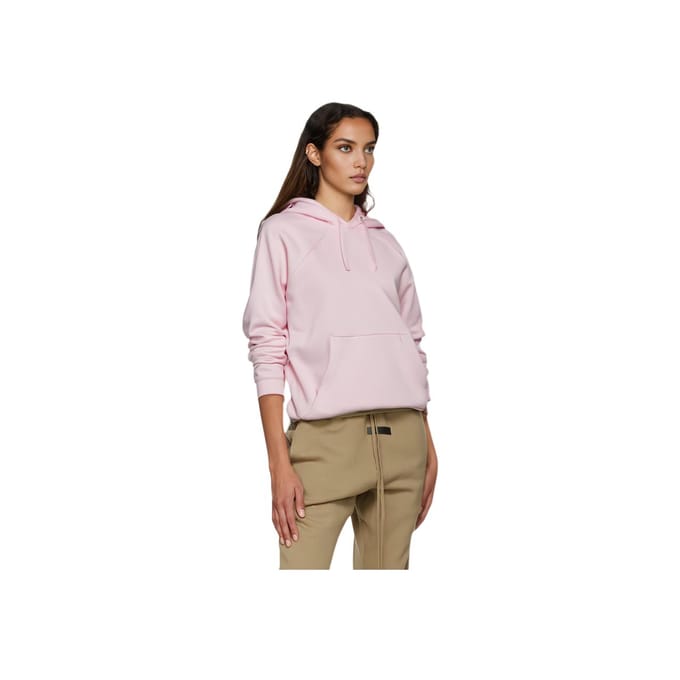 Sweat à capuche Nike pour femme Rose Épais Regular BV7480-630 L white