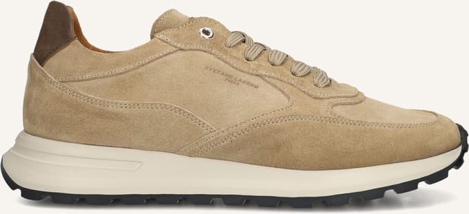 STEFANO LAURAN Champ Sneakers - Suède - Heren - Beige - Maat 43