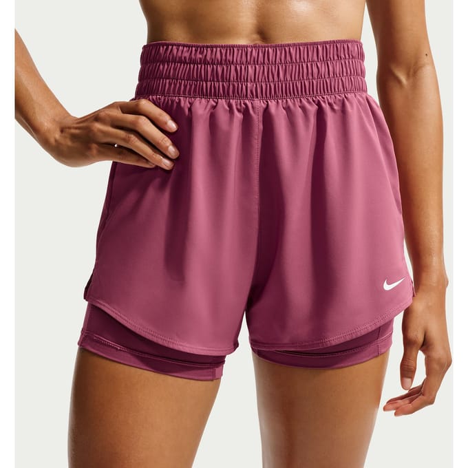 Nike Dri-Fit One High Rise 2in1 3in Shorts Dames