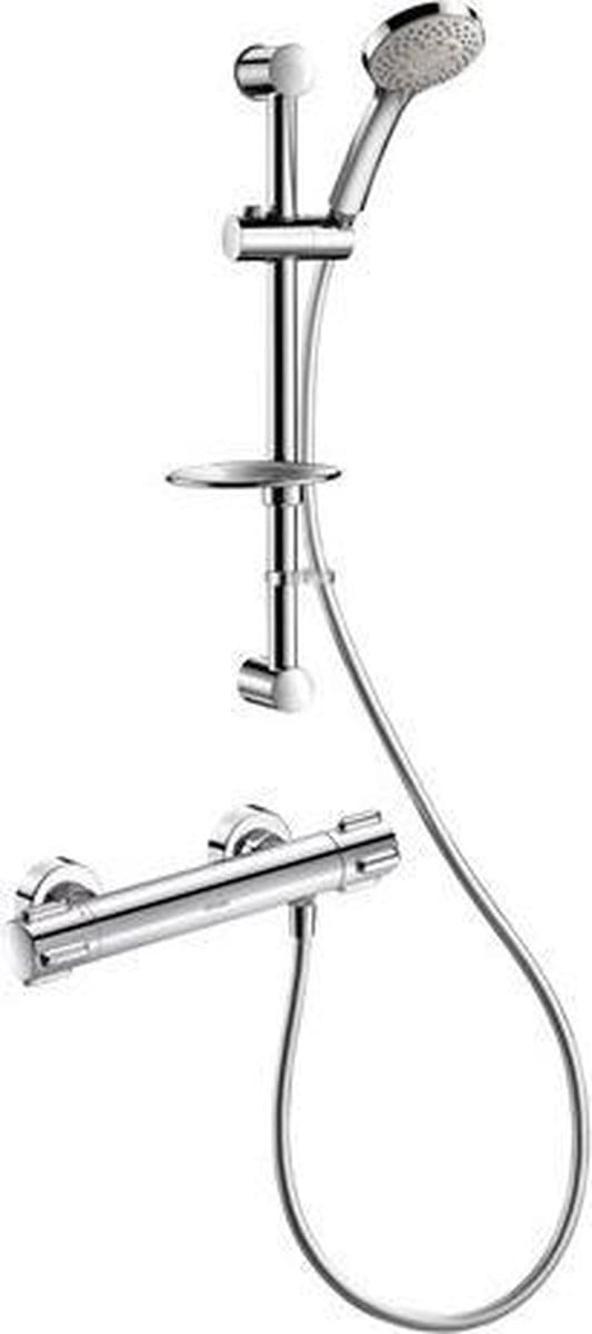 Doucheset met thermostatische mengkraan H9739S S-kop