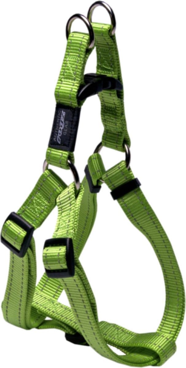 Rogz For Dogs Lumberjack Step-In H Lime 25 mmx67-103 cm