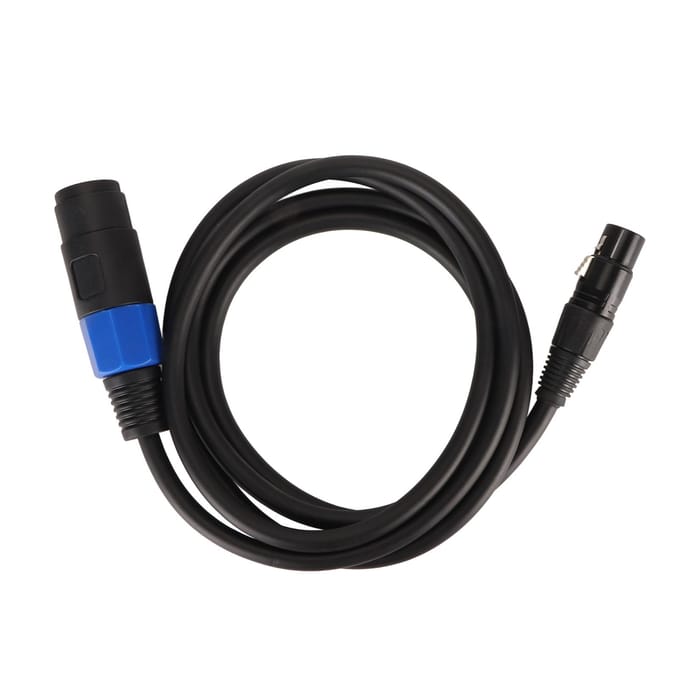 Professionele luidsprekerkabel 5,9ft lang PVC Vrouwelijk naar XLR Vrouwelijk Zuurstofvrij Koper Versterker