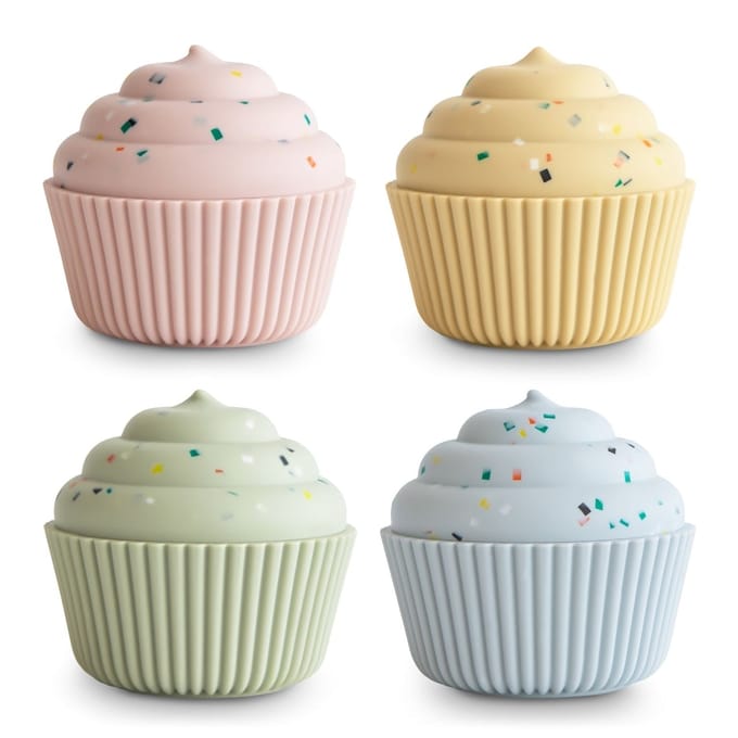 Mushie cup cakes mix and match 10 mnd+