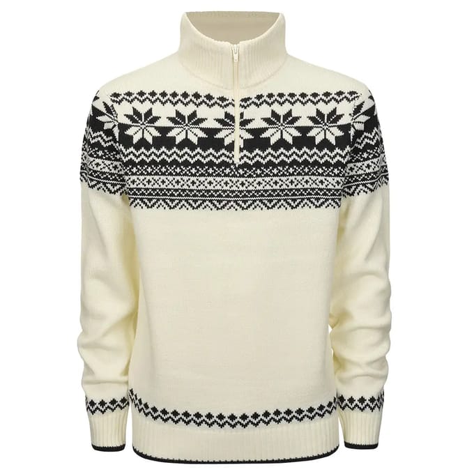 Brandit - Troyer Norweger Sweater/trui - M - Wit