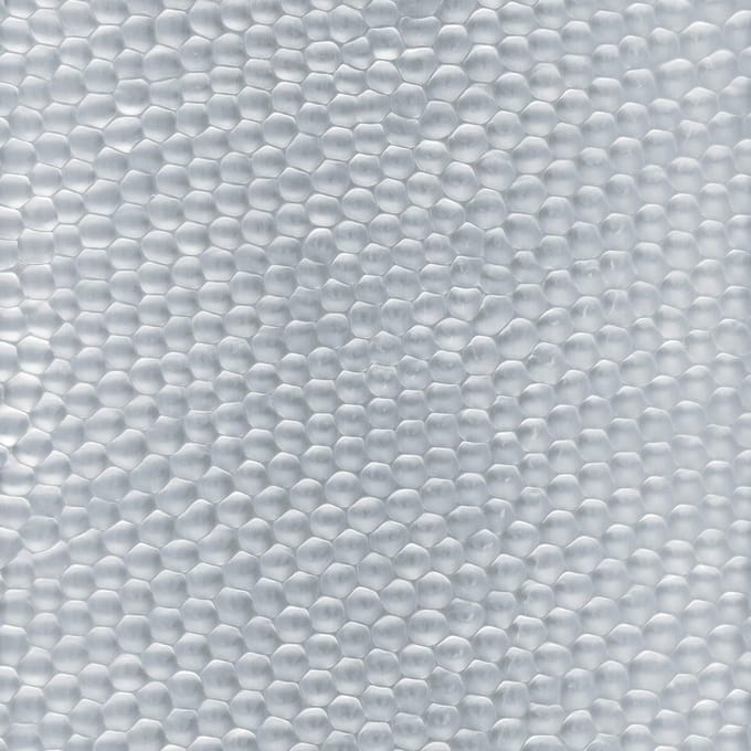 Gehamerde Aluminium Structuurplaat Naturel 250x500x0,5 mm Set van 2