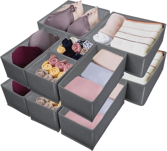 Kledingorganizer met 12 Ladeverdelers voor een Perfecte Opberging