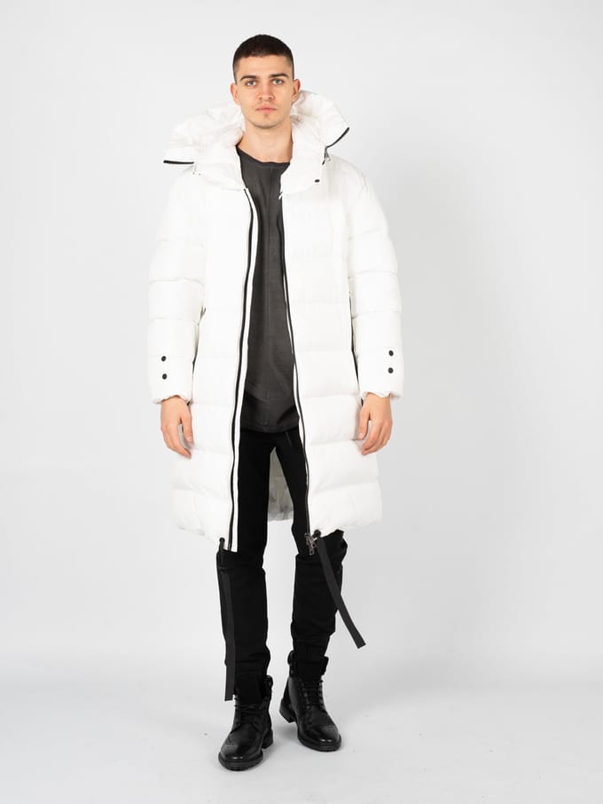 La Haine Inside Us jas LM069 Mannen Wit
