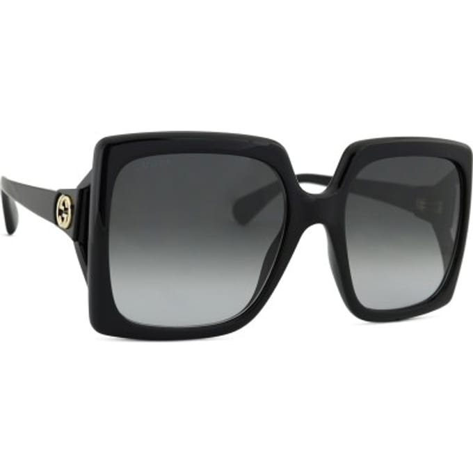 Gucci Zonnebril GG0876S 001 Zwart Grijs Verloop