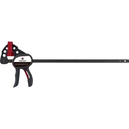 TOOLCRAFT 1574785 Klauwklem Spanbreedte (max.):200 mm Afmeting, lengte: 292 mm Afm. werkbereik:35 mm