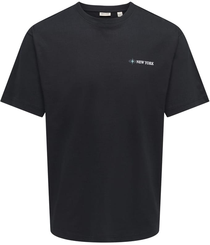 ONLY&SONS - ONSFRED BLUEPRINT LIFE RLX SS TEE - Heren - T-shirts