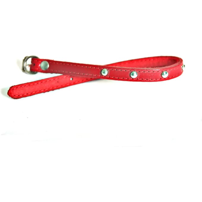 Leren halsband Martin Sellier Feut Clou