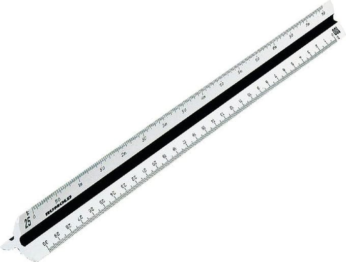 Schaalstok rumold 150/30 6 1:500/1000/1250/1500 | 15 stuks