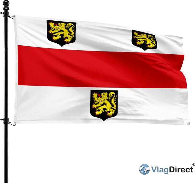 Bierbeekse vlag - Gemeente Bierbeek vlag - 90 x 150 cm.