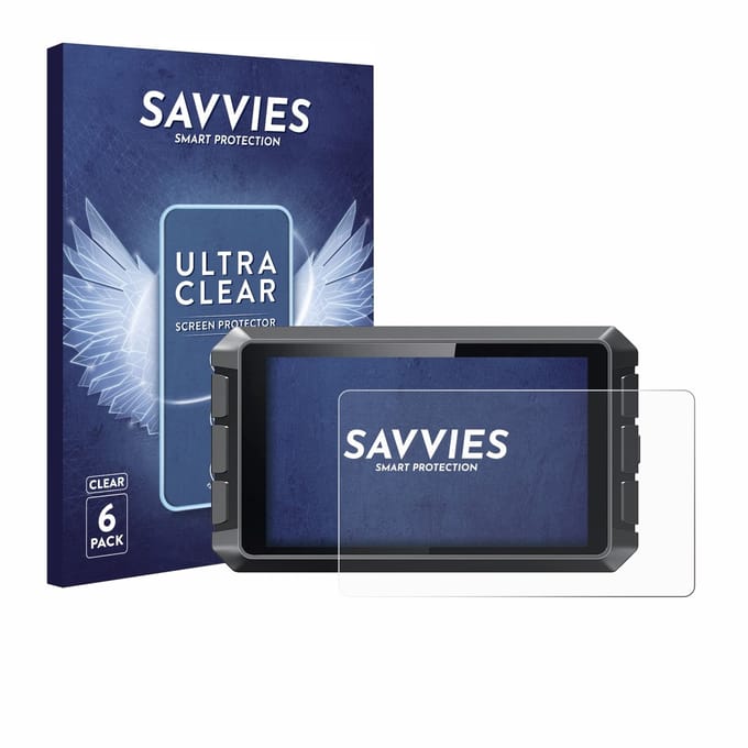 Savvies - Screenprotector voor Creality Sonic Pad - Folie Beschermfolie transparant 6 Stuks