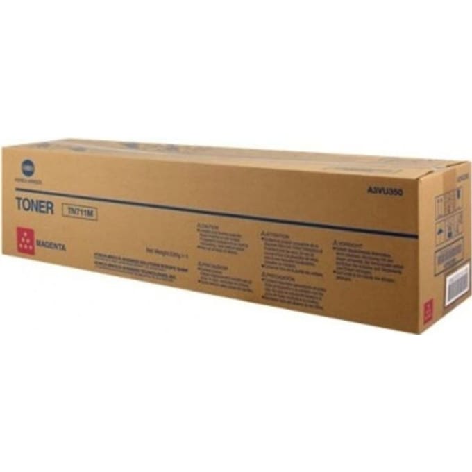 Konica Minolta TN-711M (A3VU350) toner cartridge magenta (origineel)