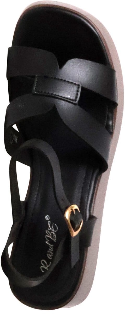 Hoge sandalen met bandjes van R and BE