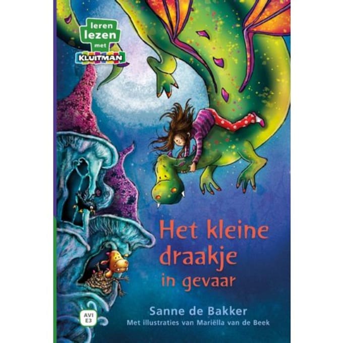 Het Kleine Draakje In Gevaar - Leren Lezen Met Kluitman - Sanne de Bakker
