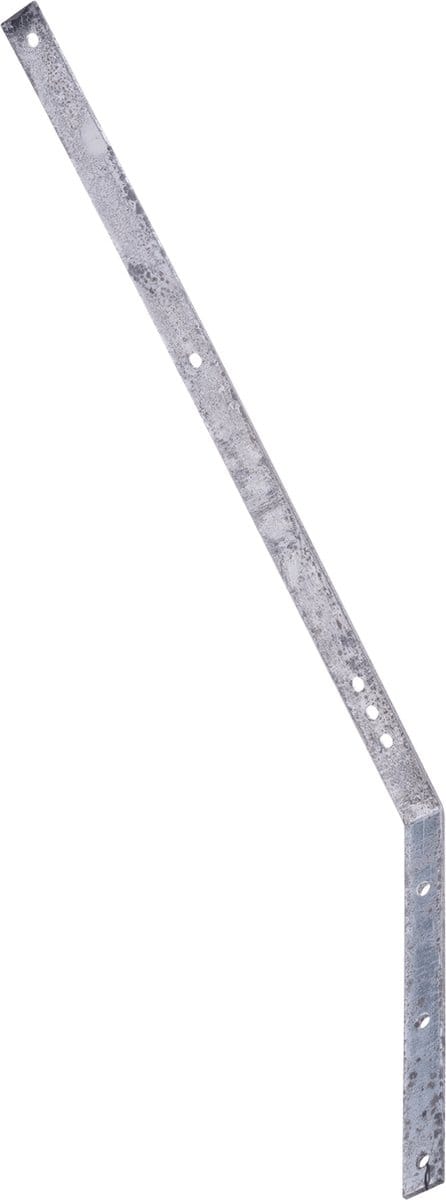 Prikkeldraadhouder schuin 5mm 30mm 570mm 280mm Verzinkt