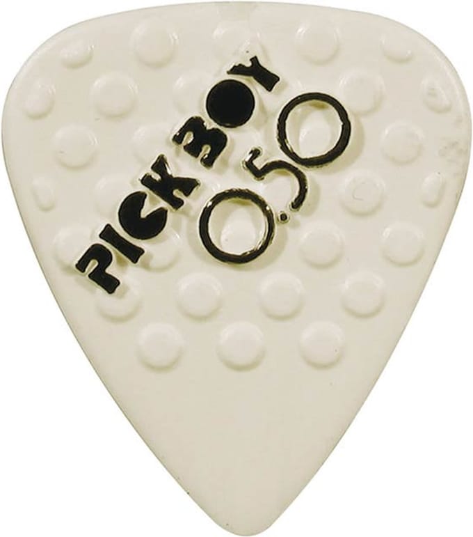 Pickboy - Mega Grip - Plectrum - Ceramic - 0.50 mm - 12-pack