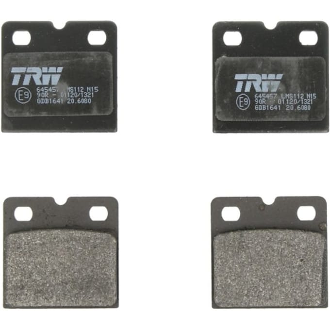 Remblokset TRW GDB1641, achter