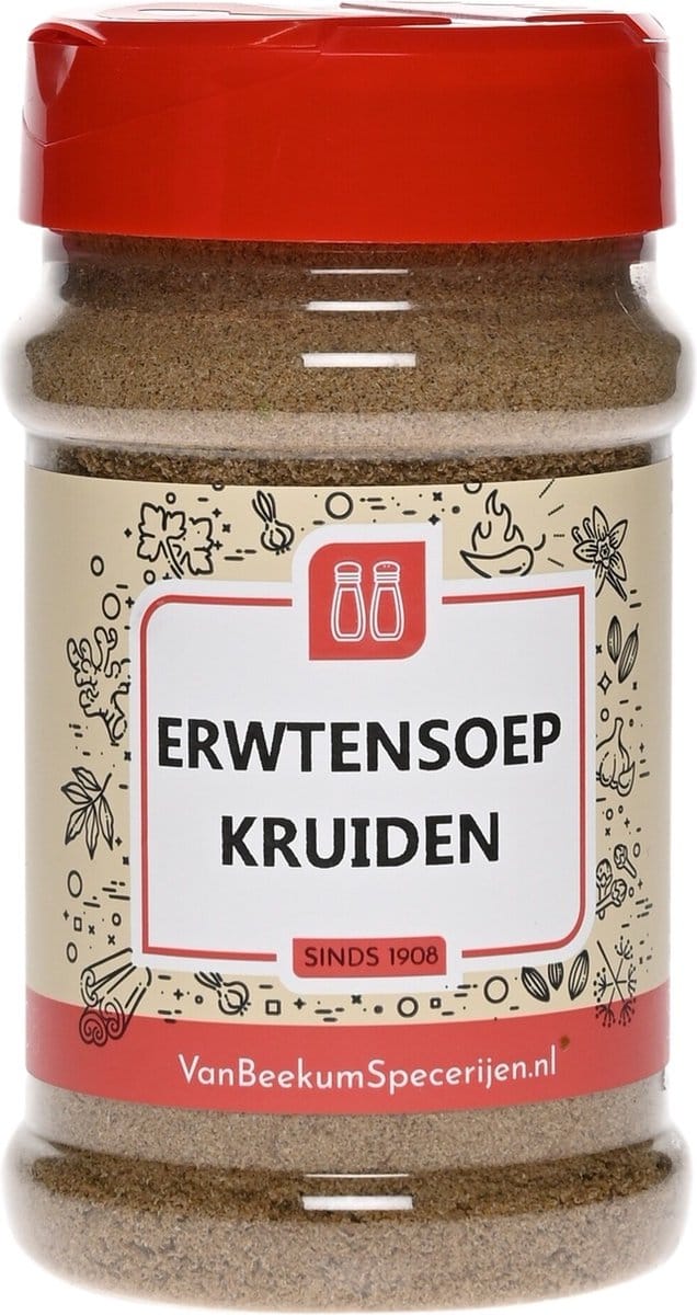 Van Beekum Specerijen - Erwtensoep Kruiden - Strooibus 150 Gram