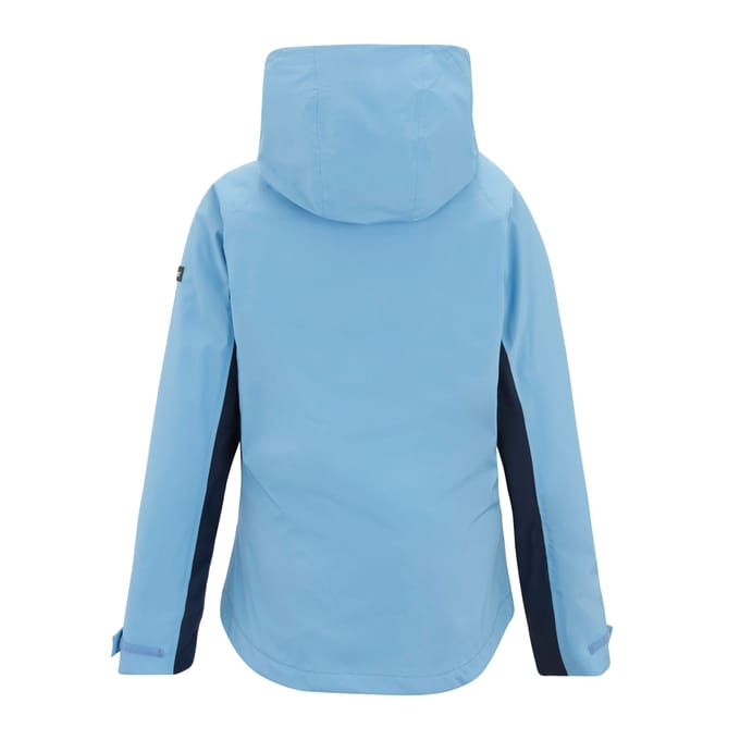 Regatta Dames/Dames Freesdale Waterdichte Jas (Gewassen denim blauw)