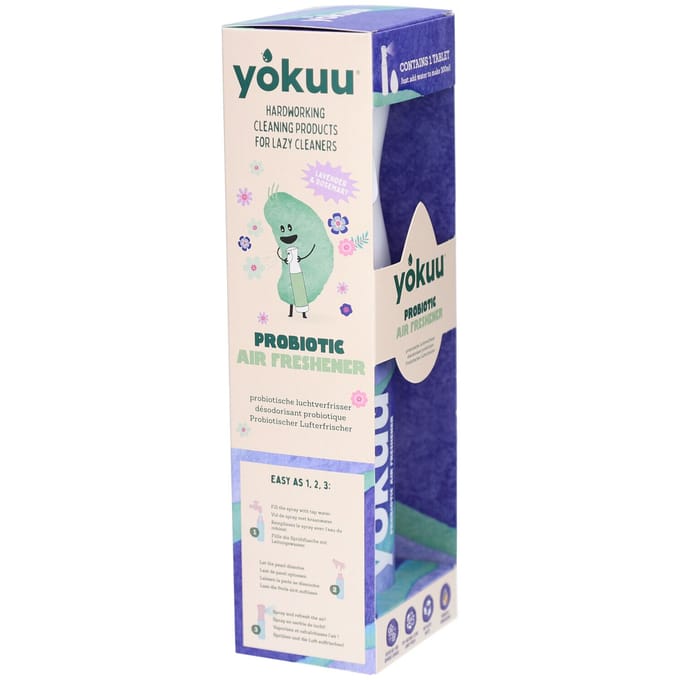 Yokuu Probiotische luchtverfrisser startkit parel+spray 1 Stuks