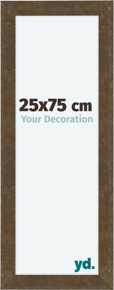 Your Decoration - Fotolijst 25x75 cm - MDF - Goud Antiek - Como