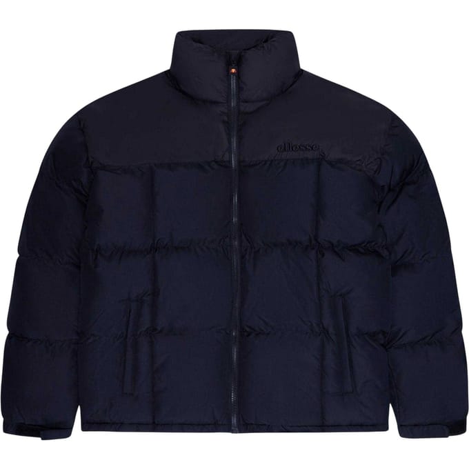 Ellesse Herenjas met vulling en Rene-logo (Zwart)