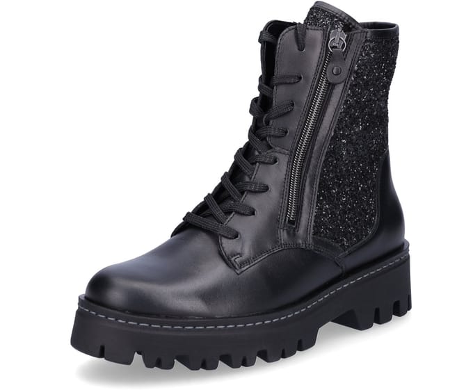 Waldläufer dames veterboot London zwart 5.5