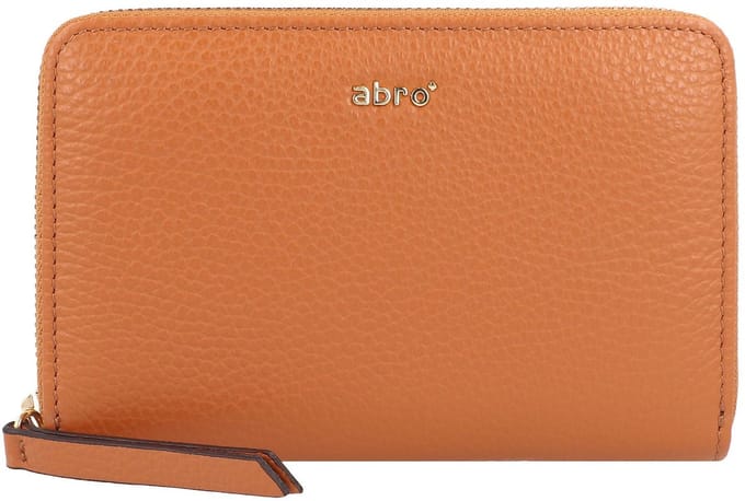 abro Adria Portemonnee Leer 15.5 cm - Dames - Horizontaal - cuoio