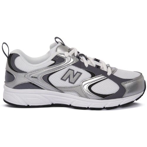 New Balance 408 dames sneakers wit zilver
