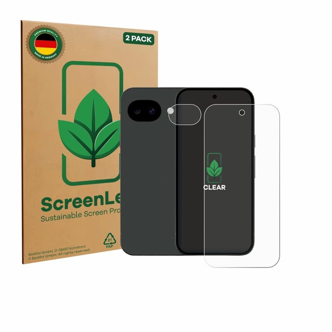 2 Stuks Screenprotector voor Google Pixel 10a (Voor+Camera) - Hoogwaardige Beschermfolie transparant