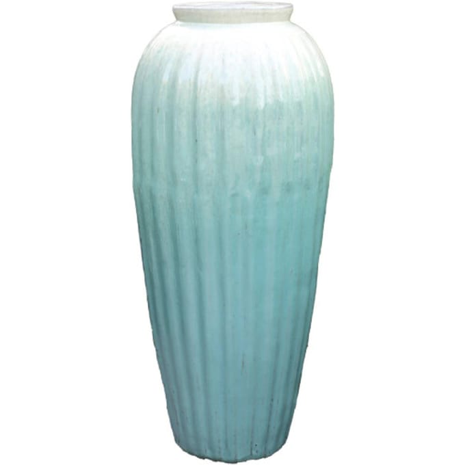 PTMD - Pot Mellisa - Blauw - 36x36x89cm