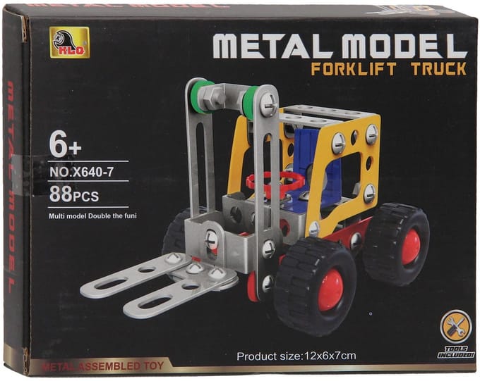 Constructieset Heftruck, 88dlg.