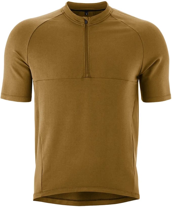 Gonso Adventure Nature Korte Mouw Wielertrui Bruin L Man