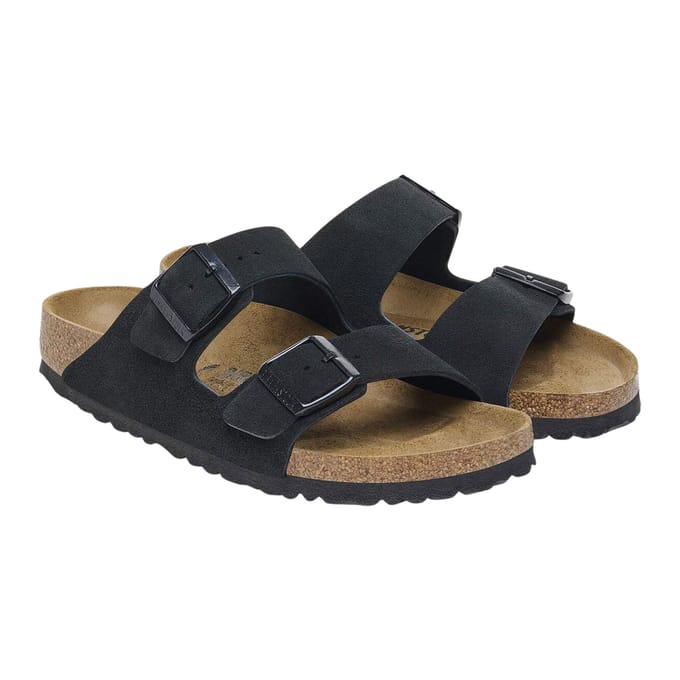 Sandalen Birkenstock Arizona Suede Leather