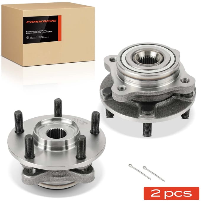 Frankberg 2x Wielnaaf Set Voor voor Mitsubishi Lancer VII CSA CTA