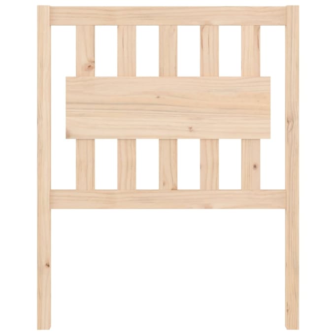 vidaXL - Hoofdbord - 80,5x4x100 - cm - massief - grenenhout