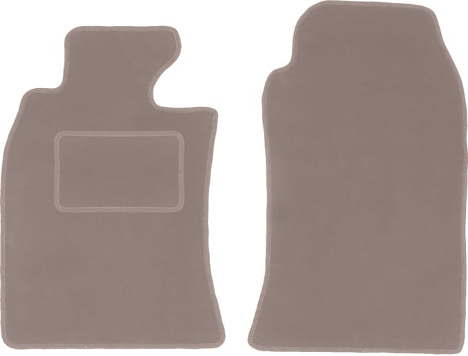 Beige voormatten voor: Mini Cooper One R50 hatchback (2001-2007)