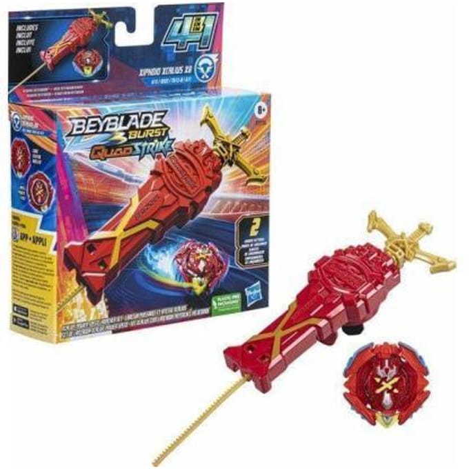 BeyBlade QS Xcalius Power Speed Launcher Pack Tollen