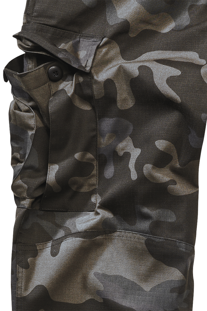 Brandit Cargobroek - BDU Ripstop Trouser - S tot 5XL - voor Mannen - dark camo