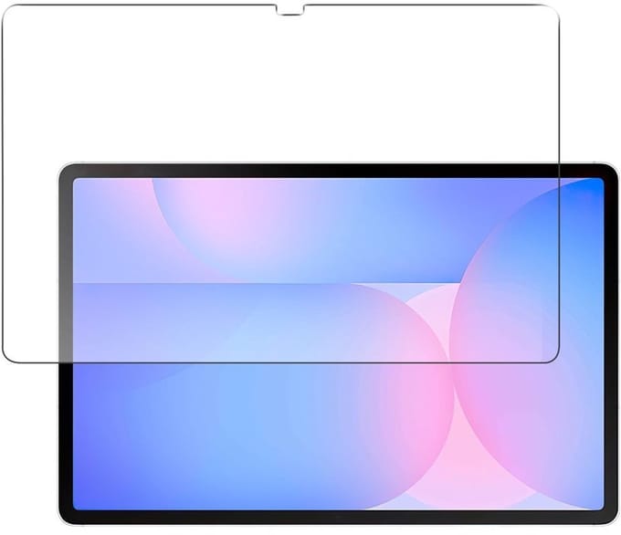 ANTI-GLARE Screenprotector Bescherm-Folie geschikt voor Samsung Galaxy Tab S9 FE Plus - 12.4"
