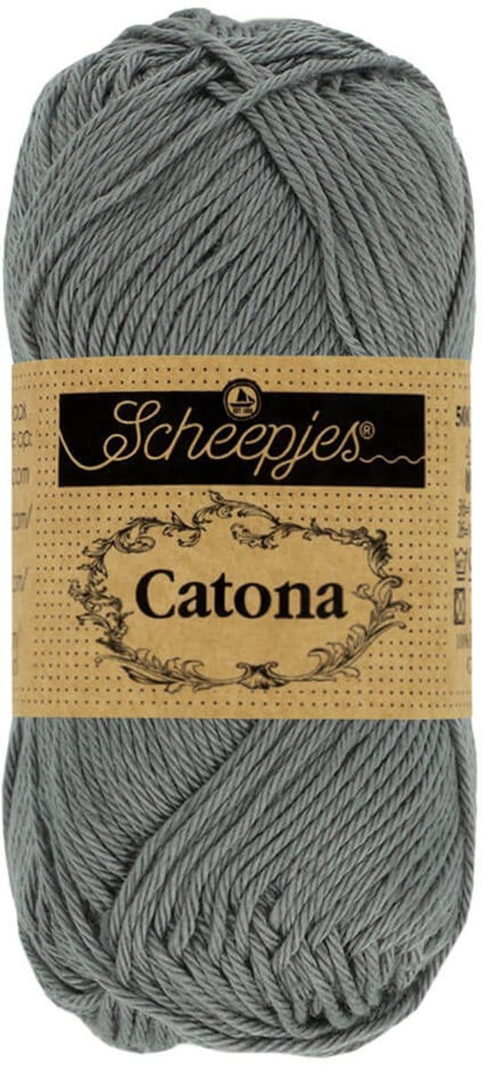 Scheepjes Catona 25gr - 242 Metal Grey