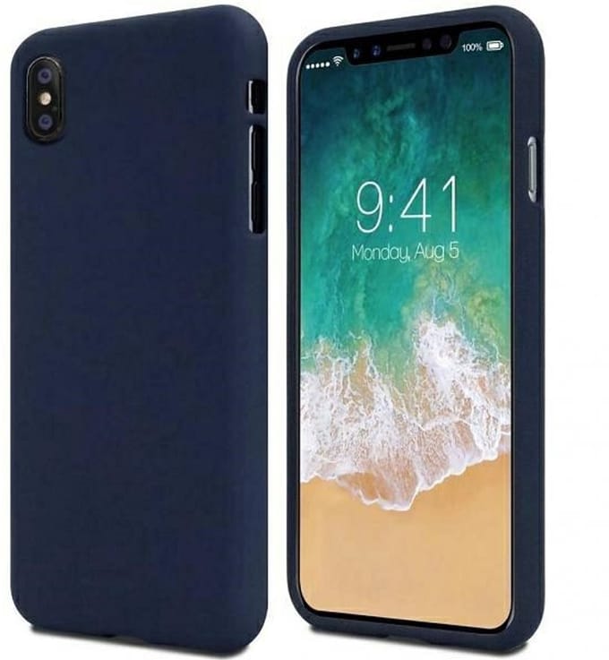 Mercury - Motorola Moto E6 Play Etui - Blauw - TPU - Elegante Bescherming