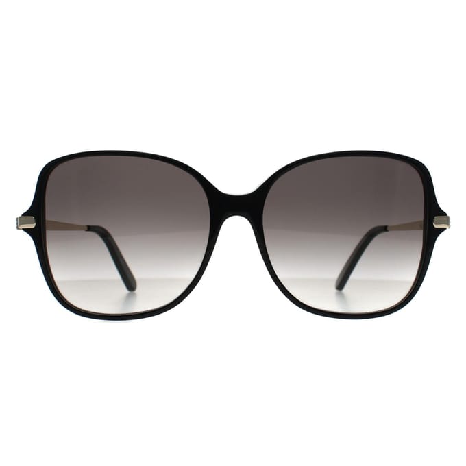 Salvatore Ferragamo Vierkant Vrouwen Zwart Grijs Gradiënt SF990SR