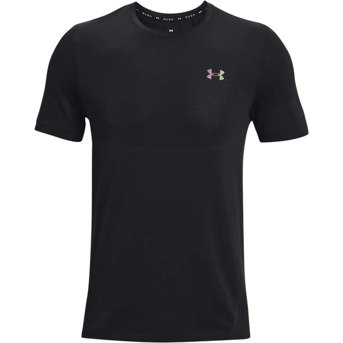 Under Armour Heren Vanish Elite Naadloos T-shirt (Zwart)