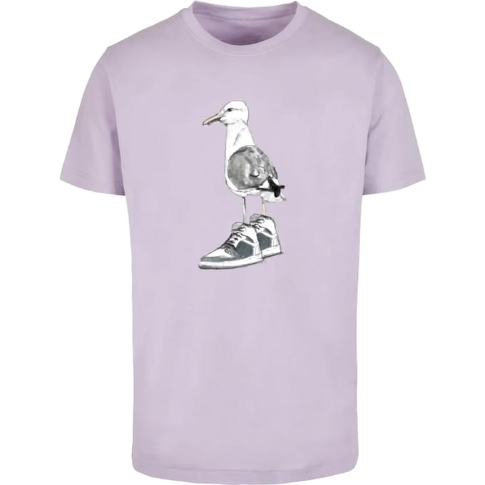 Mister Tee - Seagull Sneakers Heren Tshirt - XL - Lila
