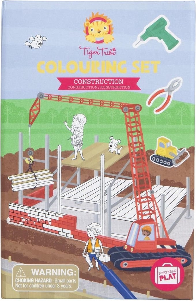 Tiger Tribe Kleurset Bouwplaats / Construction